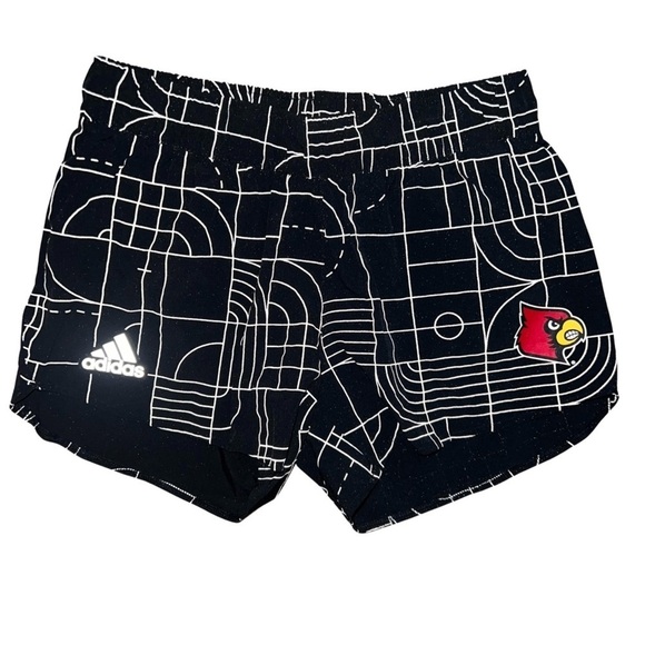 adidas Pants - Adidas Women’s Louisville Cardinals Lined Athletic Shorts Size Medium